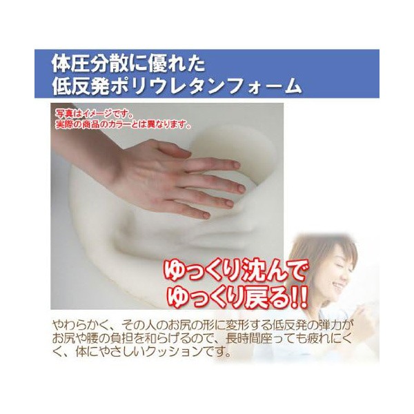 勝野式　座るだけで骨盤キュッとクッション　レッド