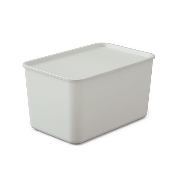 【450ptダウン（3/1～3/31）】フタ付き積み重ねＢＯＸ(M深型)/アイリスオーヤマ