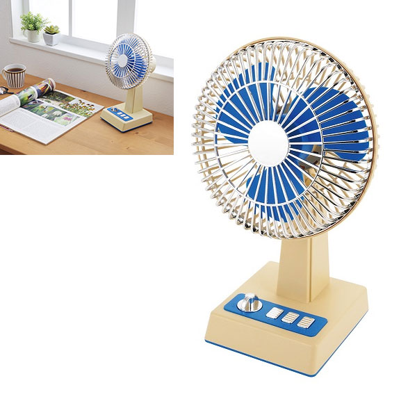 レトロ卓上扇風機