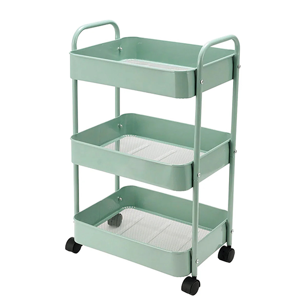 グリンデイ　組立式スチールパイプ3段ラック