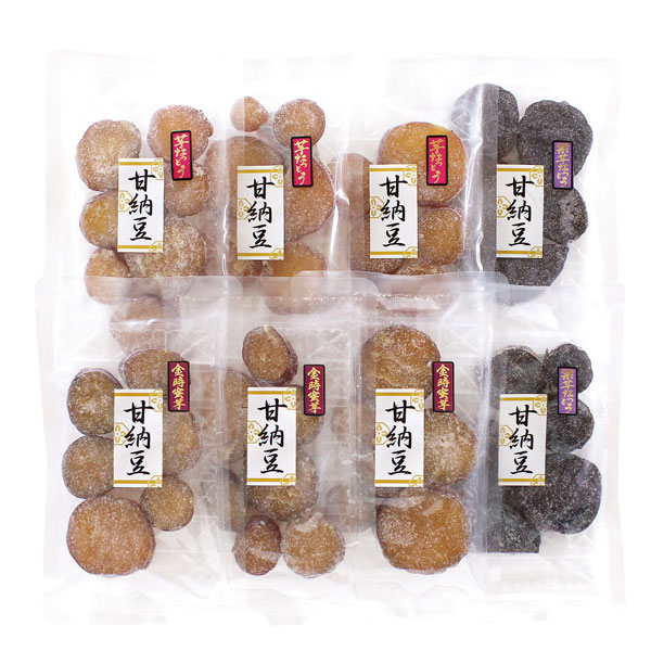 茨城県産薩摩芋使用　お芋の甘なっとう詰合せ